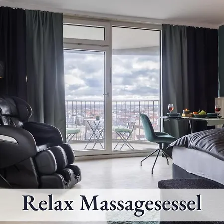 Relax 1302 Tolle Aussicht Massagesessel Smart Tv * אוגסבורג