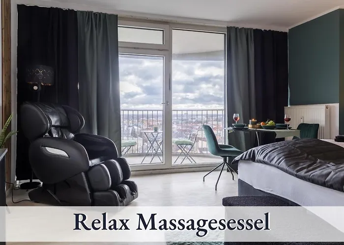 Relax 1302 Tolle Aussicht Massagesessel Smart Tv * Augsbourg